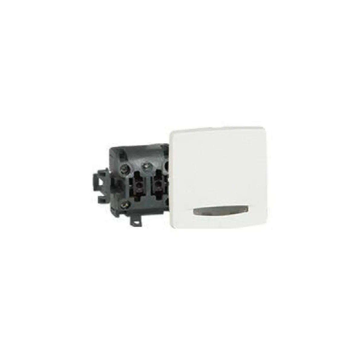 Legrand Blanc Poussoir Composable À Voyant Saillie - Image 3