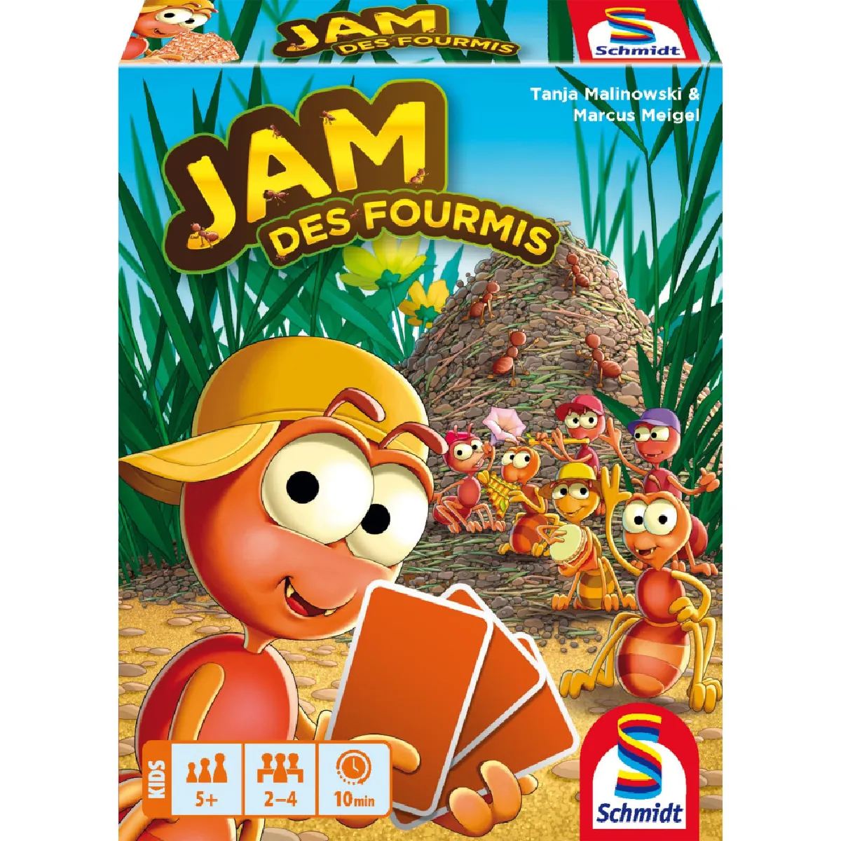 SCHMIDT SPIELE JAM DES FOURMIS Jeu de cartes 5+ 2-4 joueurs 10 min