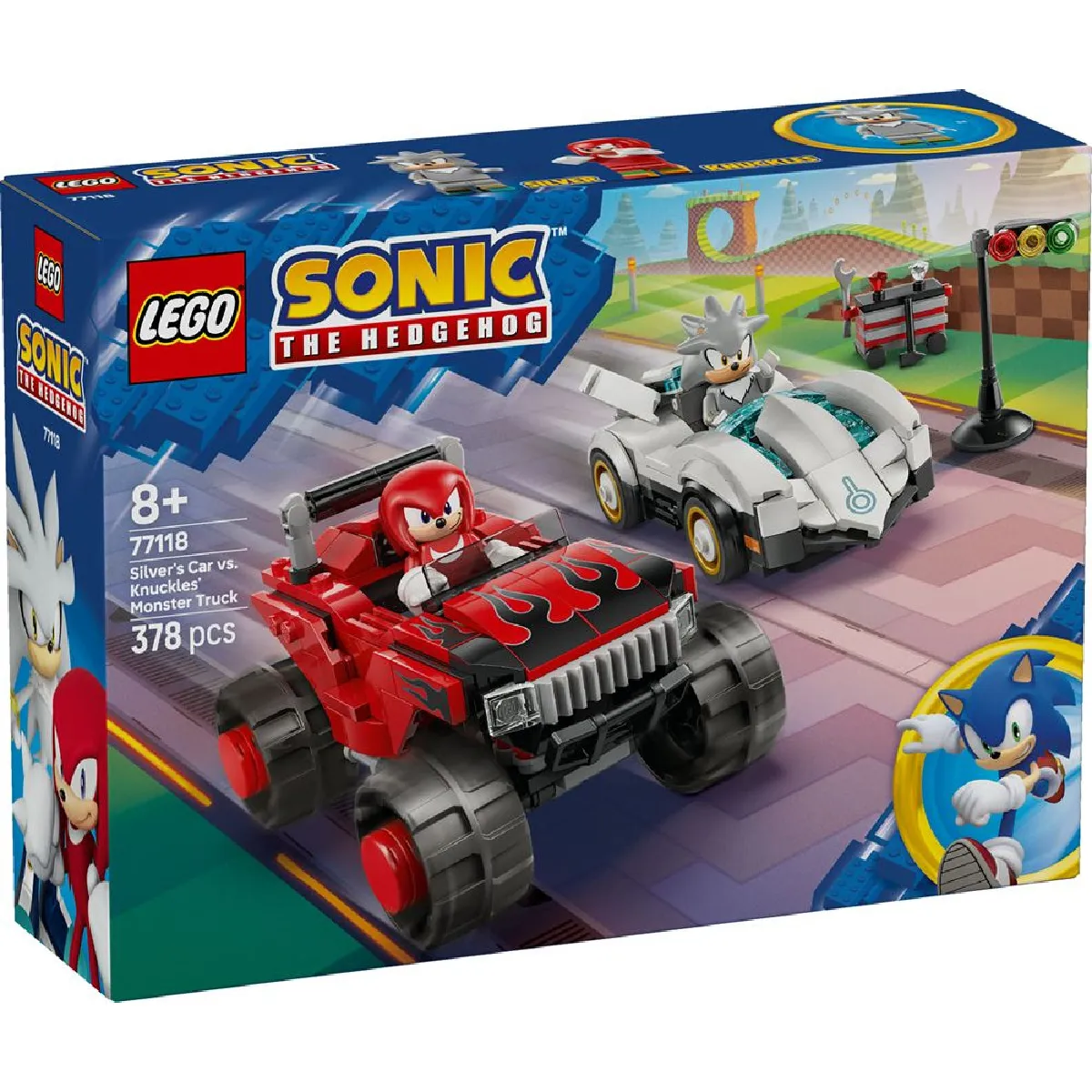 LEGO® Sonic 77118 La voiture de contre le Monster Truck de Knuckles - vue 5