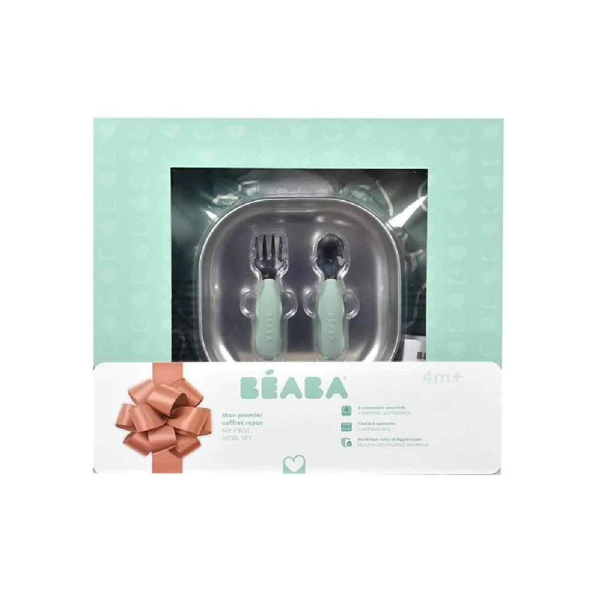BÉABA Mon Premier Coffret Repas - Sage Green