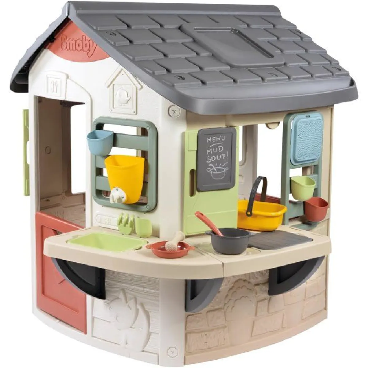 Smoby Maisonnette Mud Cooking House - Vert