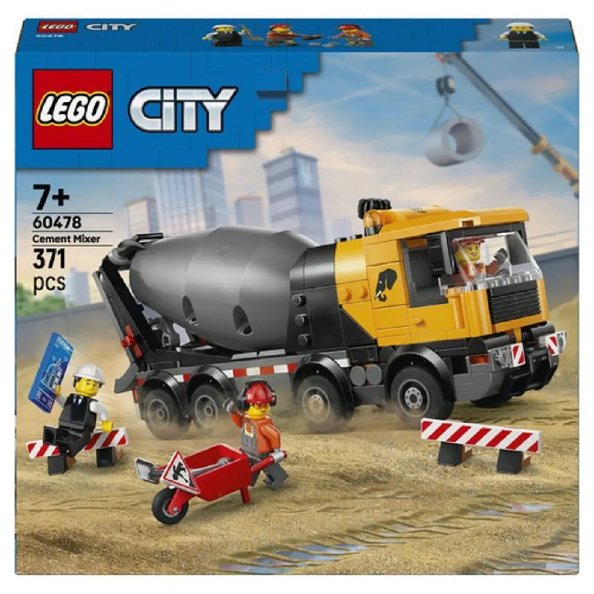 Lego City 60478 La bétonnière