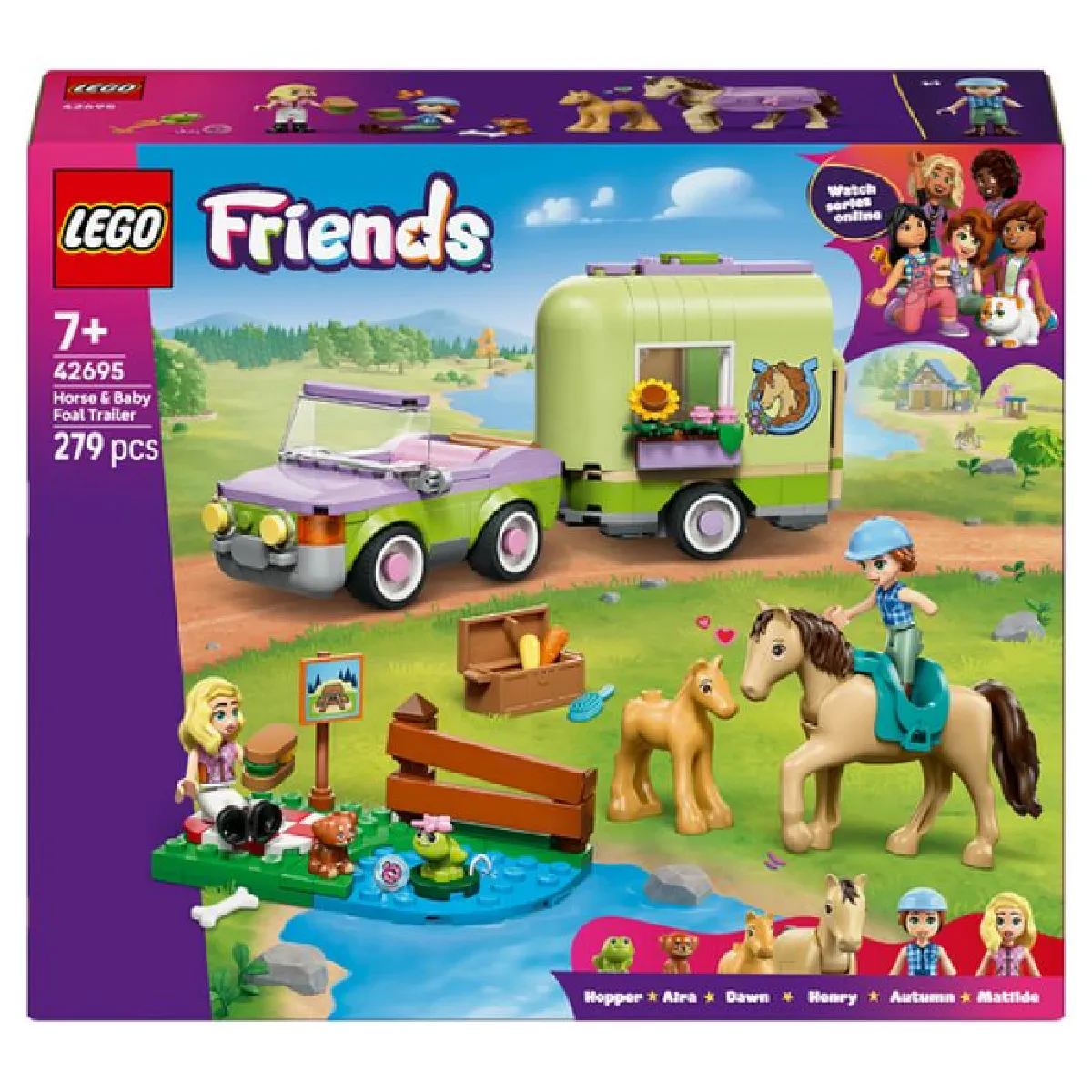 Lego Friends 42695 - Remorque cheval
