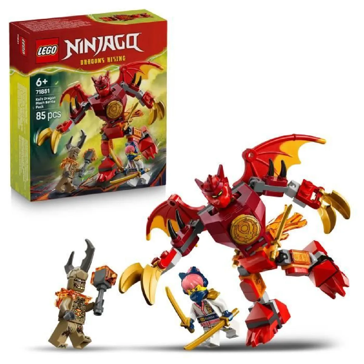 LEGO Ninjago El Mech Dragon De Kai 71851 85 pièces - Image 9