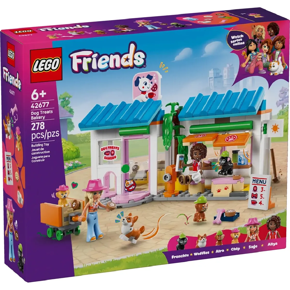 LEGO FRIENDS 42677 Boulangerie de friandises pour chiens