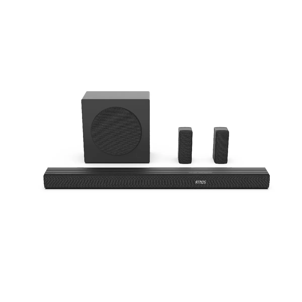 Barre de Sonido Hisense AX5100Q 5.1 580W Bluetooth HDMI eARC Subwoofer Dolby Atmos Noir - Image 3