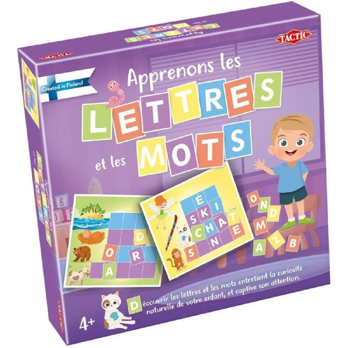 Tactic Jeu Éducatif Lettres Et Mots