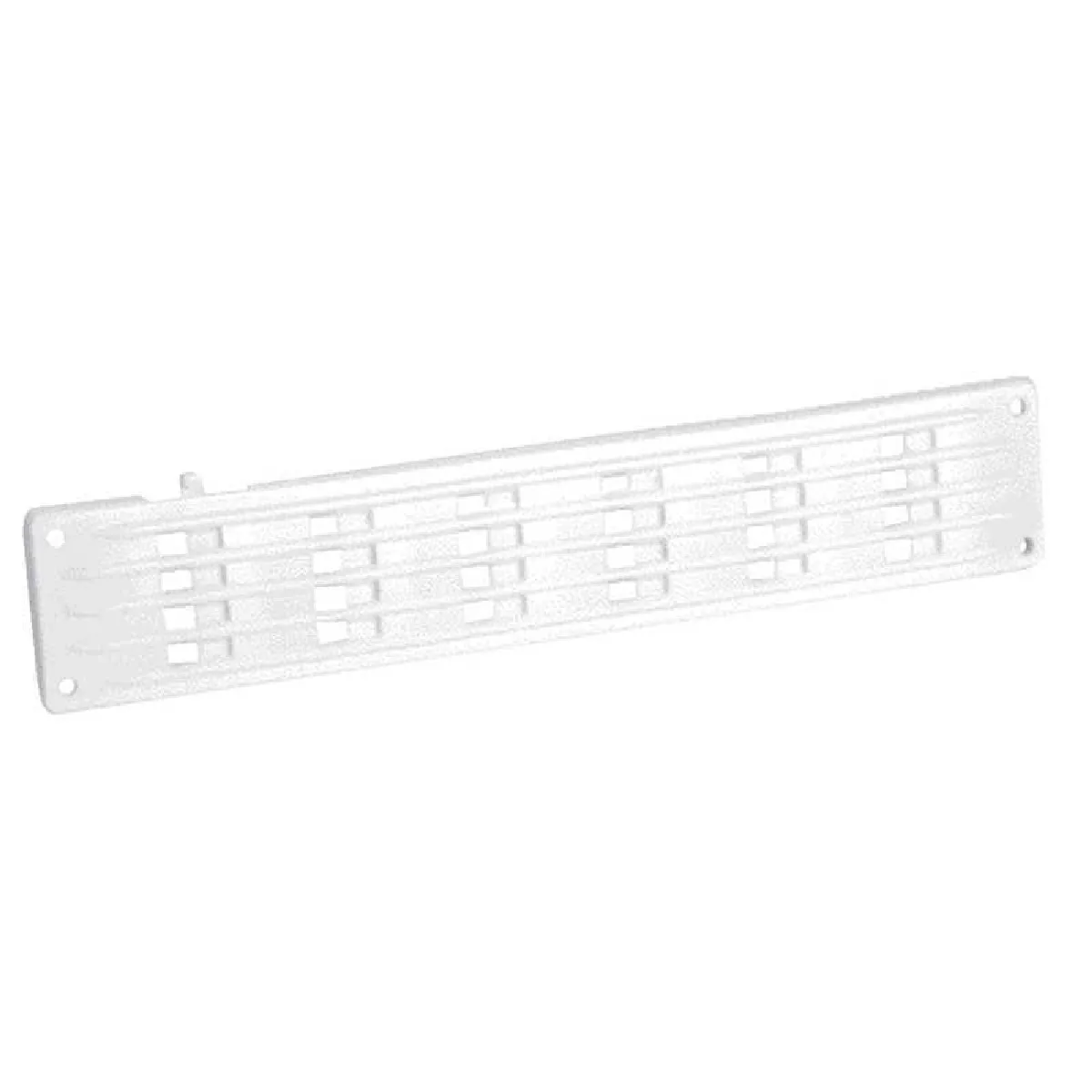 Générique Grille de ventilation en applique rectangulaire plate à fermeture 40x200mm - NICOLL - 1PF200