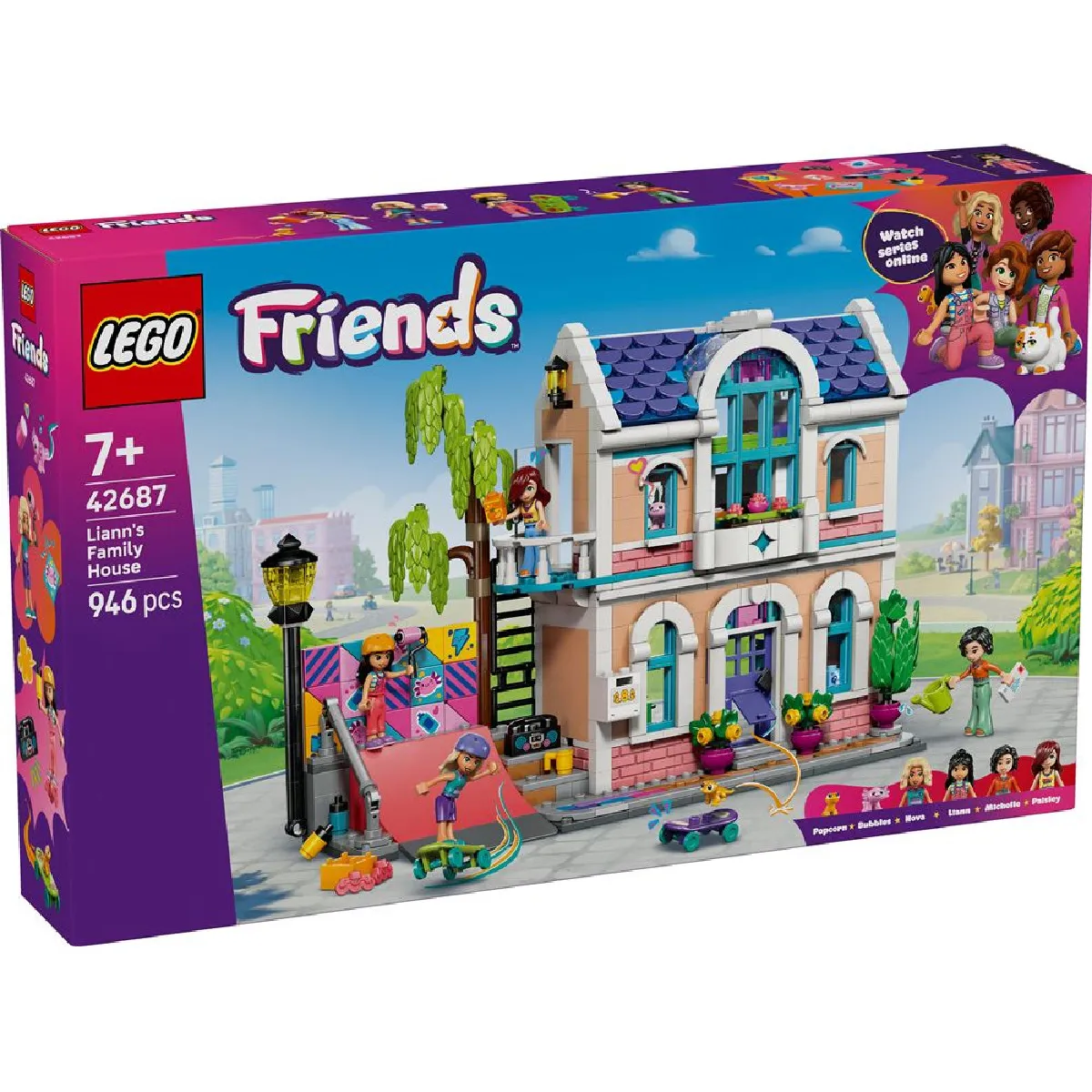 LEGO Friends La Maison de Famille de Liann 42687 - vue 6