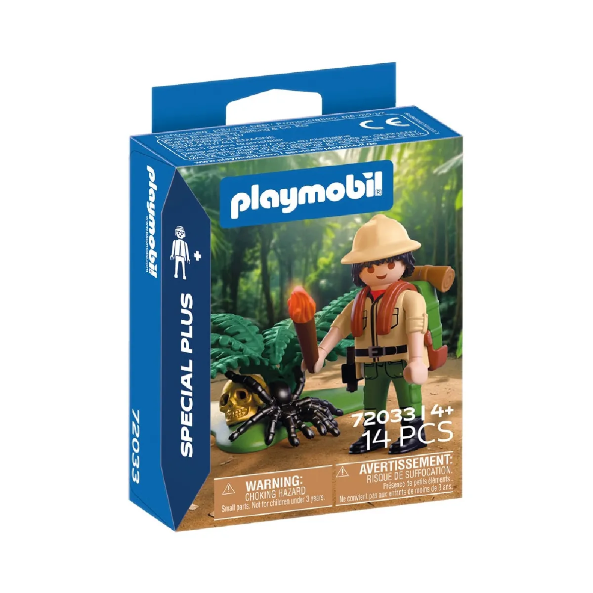 72033 Aventurier et Araign&eacute;e g&eacute;ante Special Plus 14 pi&egrave;ces