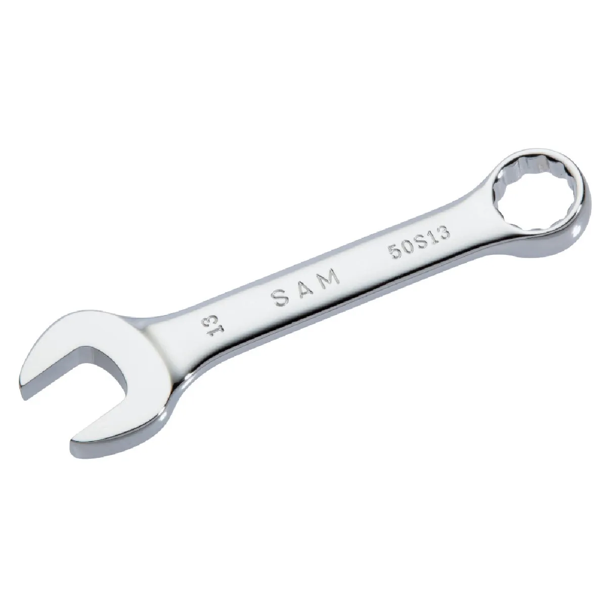 Sam Outillage 50 S12 Clé Mixte Courte 12 Mm 12 Points
