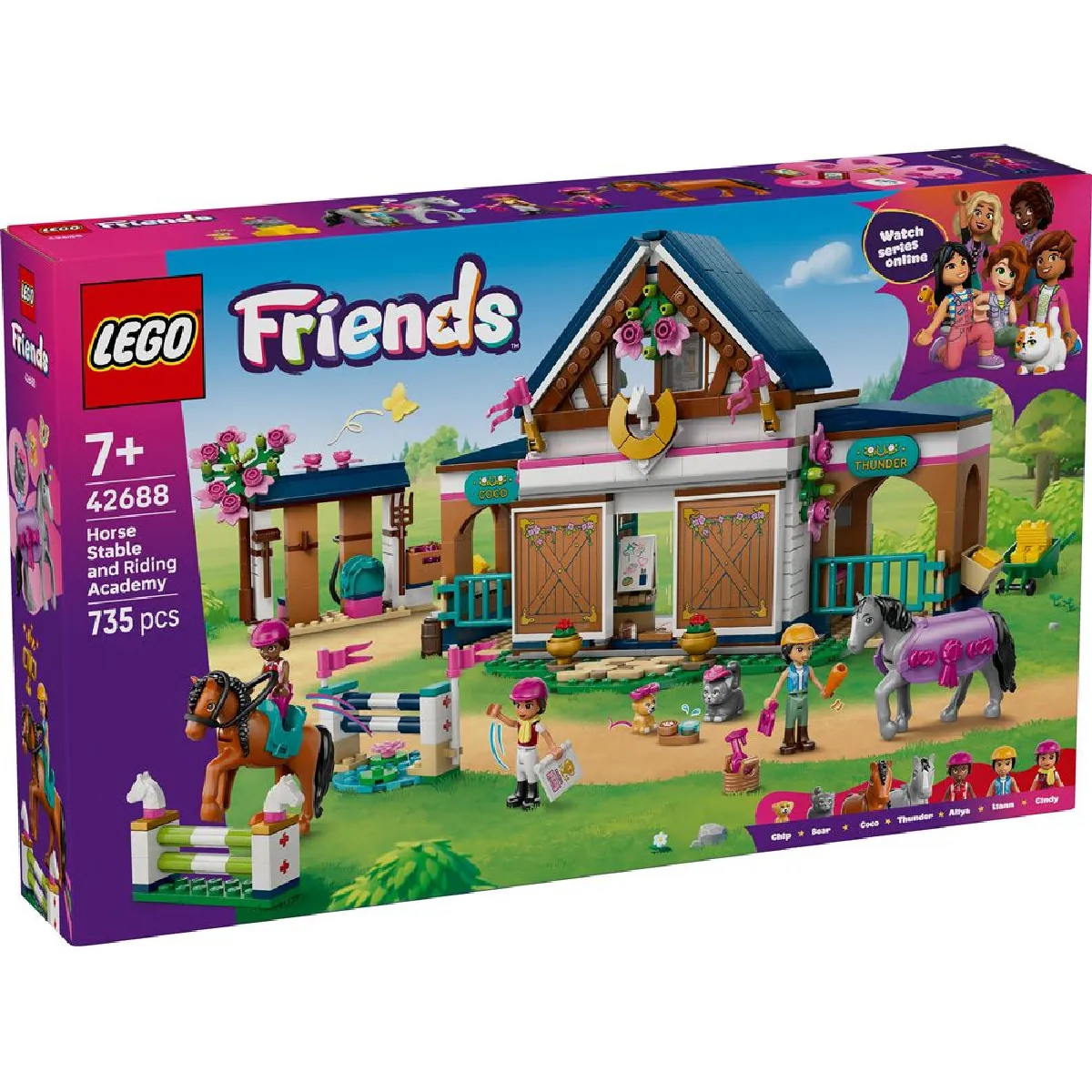LEGO® Friends 42688 ’écurie et ’école d’équitation - vue 6