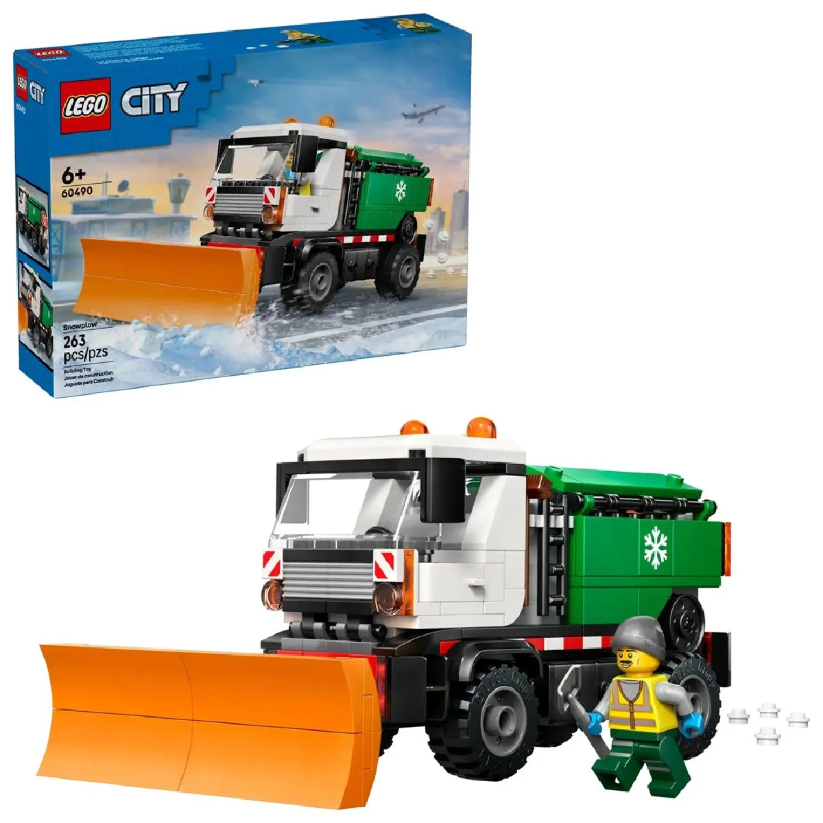 LEGO CITY 60490 Snowplow