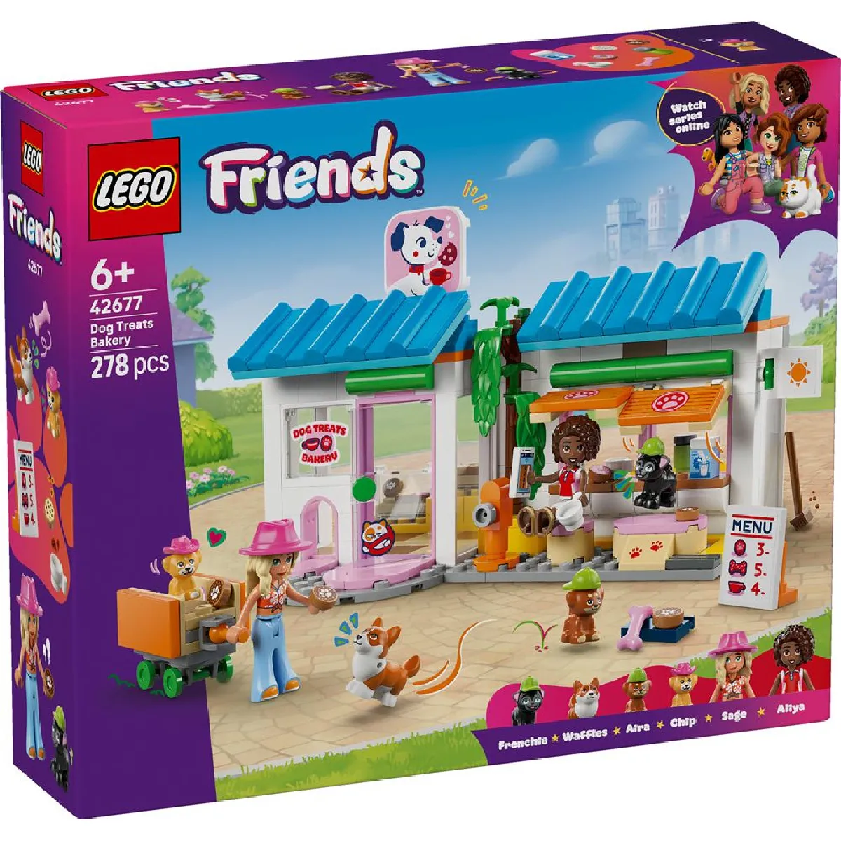 42677 Dog Treats Bakery - Set construction 278 pièces Friends