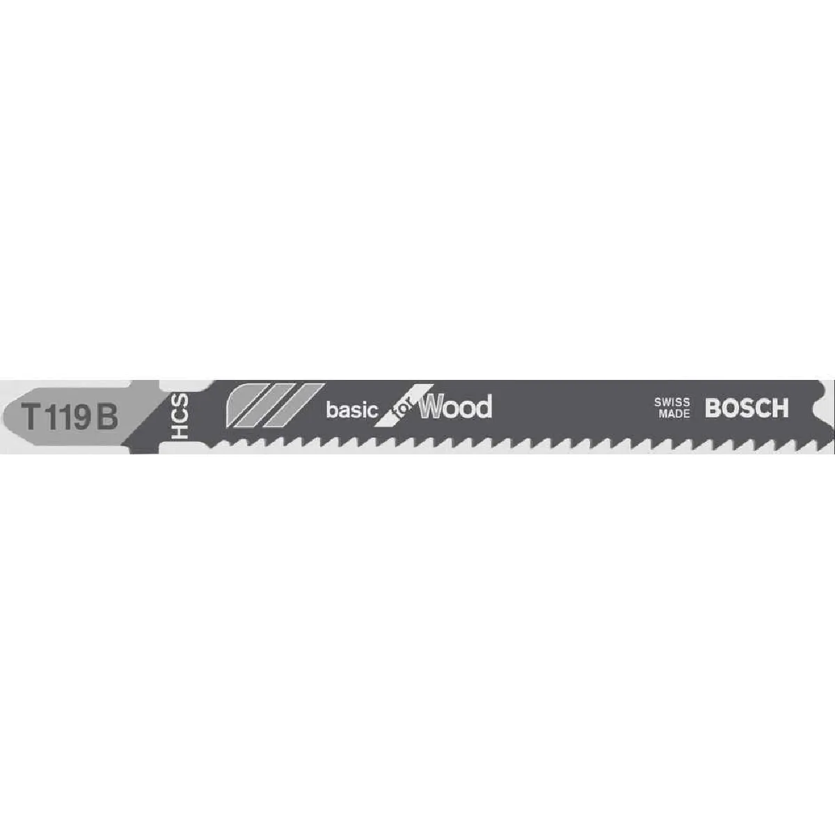 Lot de 3 Lames de scie sauteuse Basic For Wood T119B 92 mm BOSCH 2608630878 - vue 2