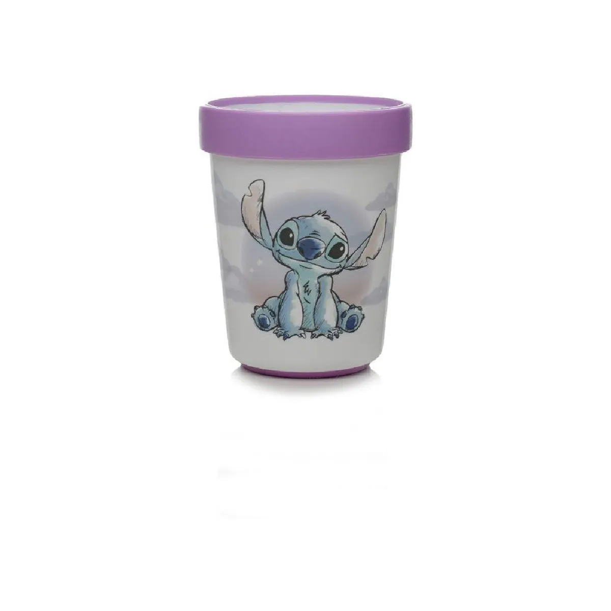 Gobelet enfant Lilo & Stitch 9,2 cm 32 g anti-dérapant