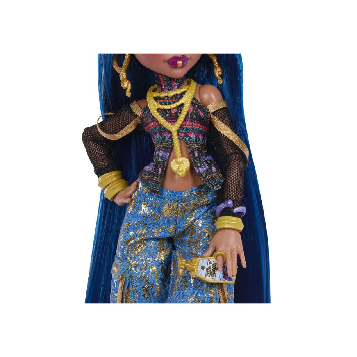 Cleo de Nile Poupée fashion articulée 285 7 mm avec serpent et 7 accessoires