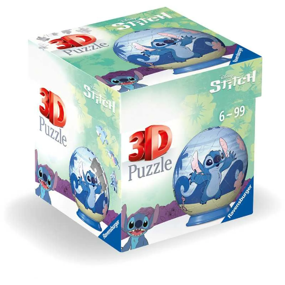 Puzzle 3d Ball Stitch 54 Pièces La Boite Ravensburger - vue 2