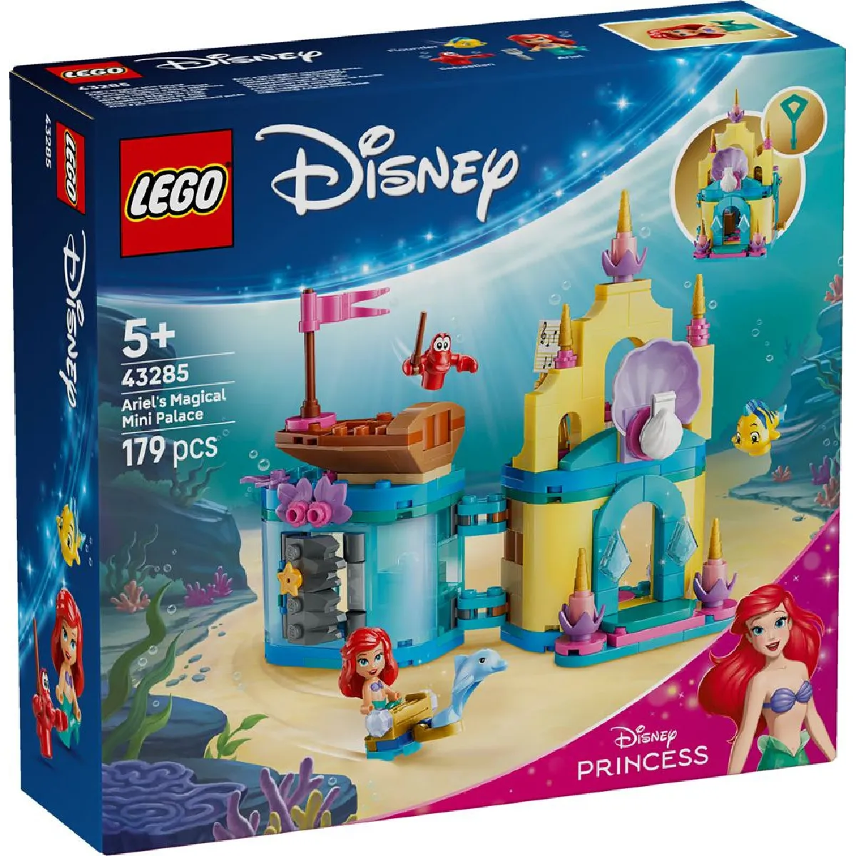 LEGO® Disney Princess 43285 Le palais magique d’Ariel miniature - vue 5