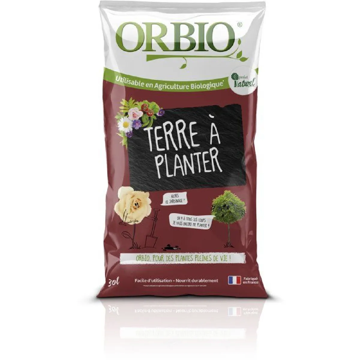 à planter 30 Terreau polyvalent enrichi