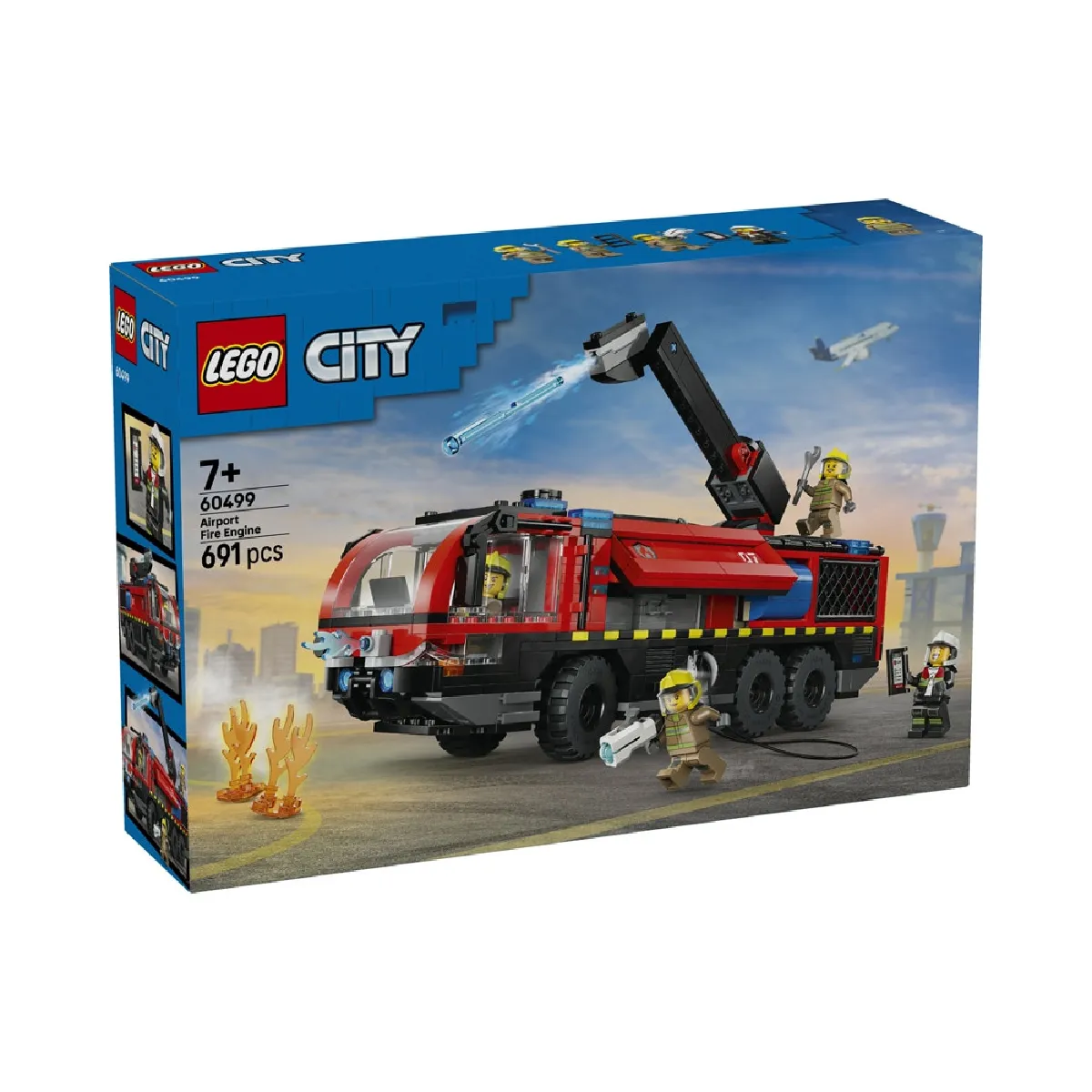 LEG60499 Camion de pompiers aéroport LEGO City 691 pcs