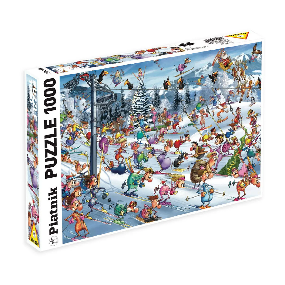 PUZ 1000P RUYER SKI NOEL SPE WIS5351 Puzzle 1000 pièces 67,5 x 44 cm