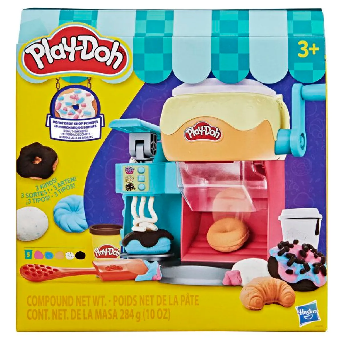 Play-doh coffret pâte à modeler donuts