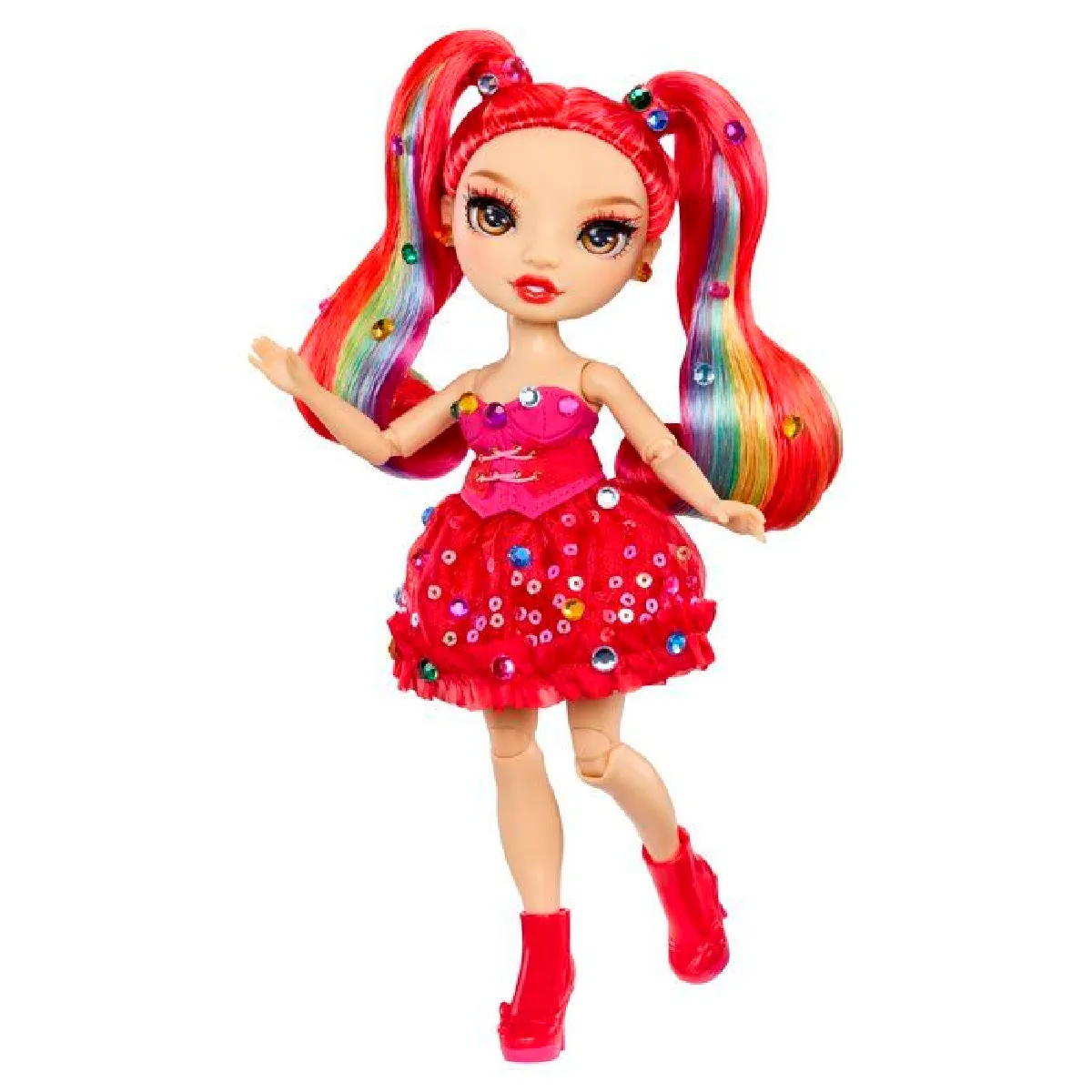 Rainbow High Rouge Poupée Mannequin Be Dazzling 27 Cm - Image 3