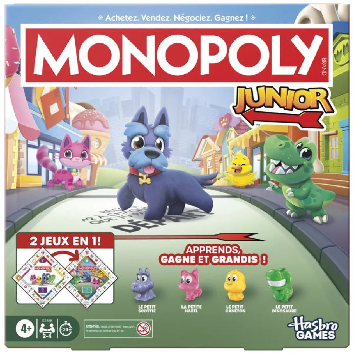 Hasbro Multicolore Jeu Classique Monopoly Junior - Image 5