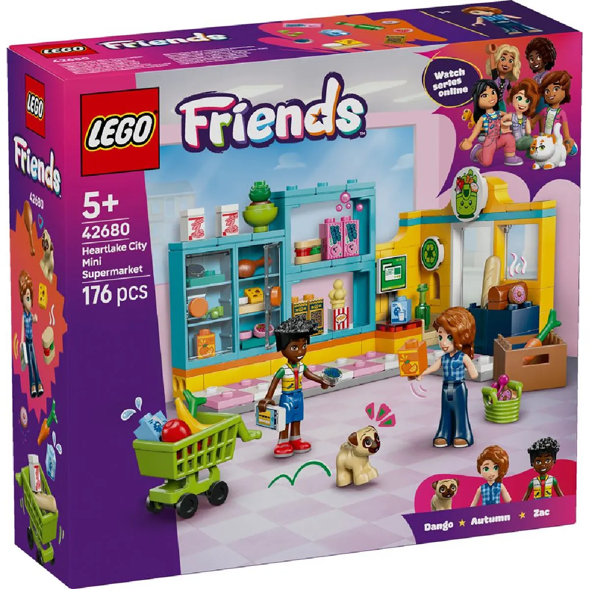 LEGO® Friends 42680 ’épicerie de Heartlake City - vue 3