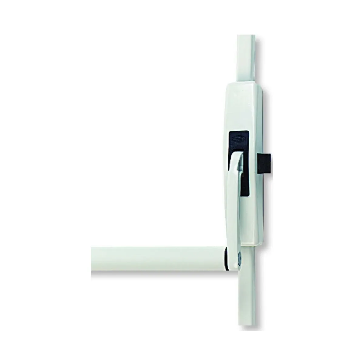 JPM Serrure antipanique type 8903 3 points haut bas et lat&eacute;ral blanc 9016