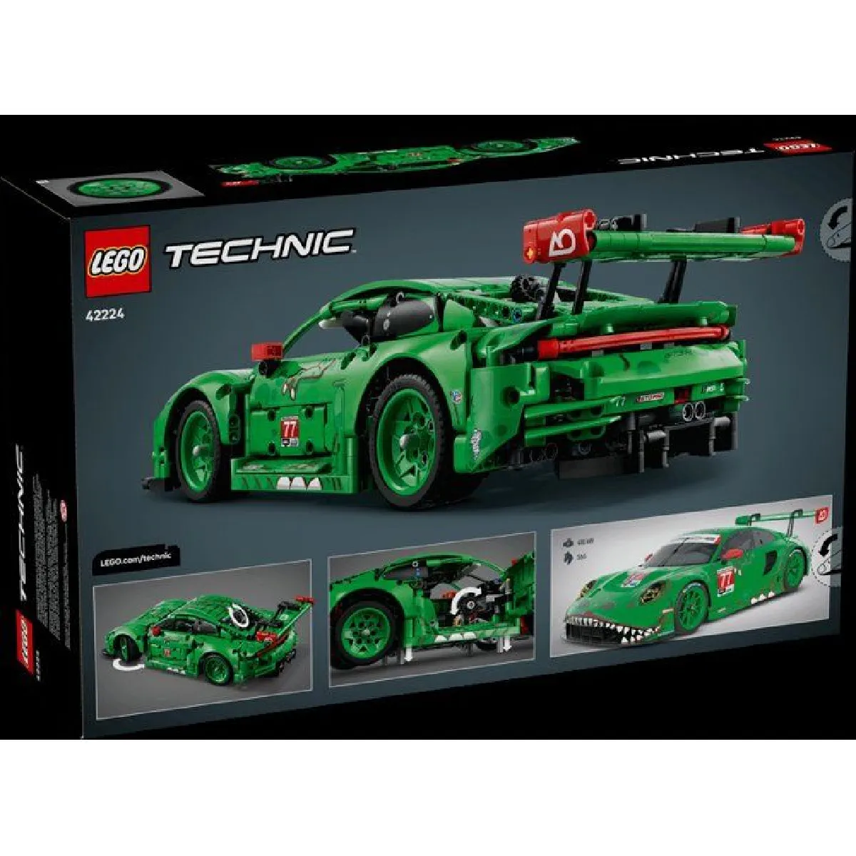 LEGO Technic 42224 Voiture Porsche 911 GT3 R REXY AO Racing