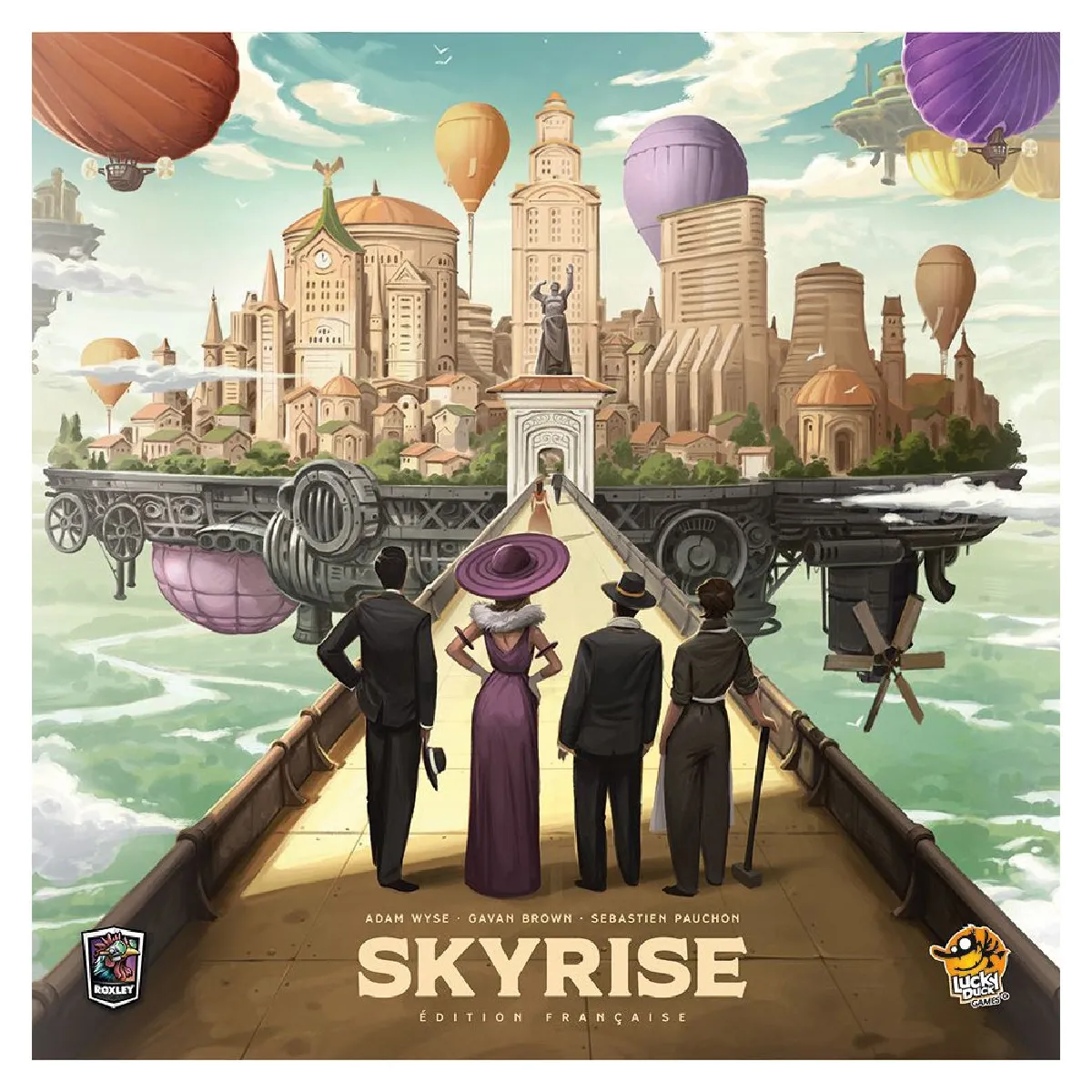 Skyrise LKY SKR-R01-FR Jeu de stratégie 2-4 joueurs Édition Française