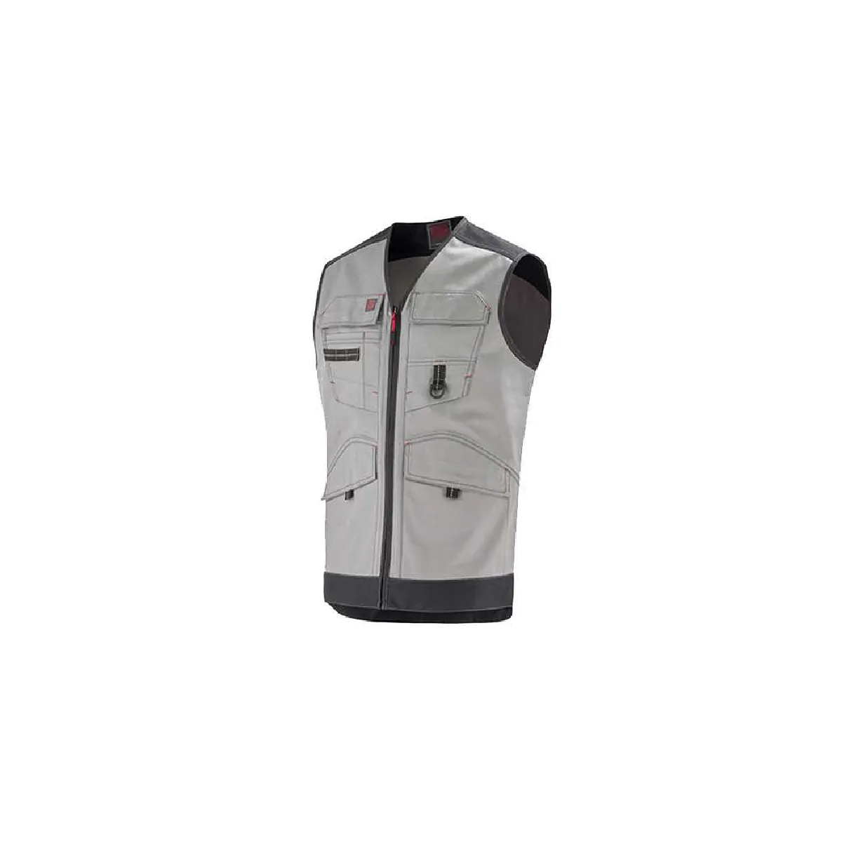 TROWEL LA-9ATTUP-887-2 Gilet de travail sans manches gris/noir