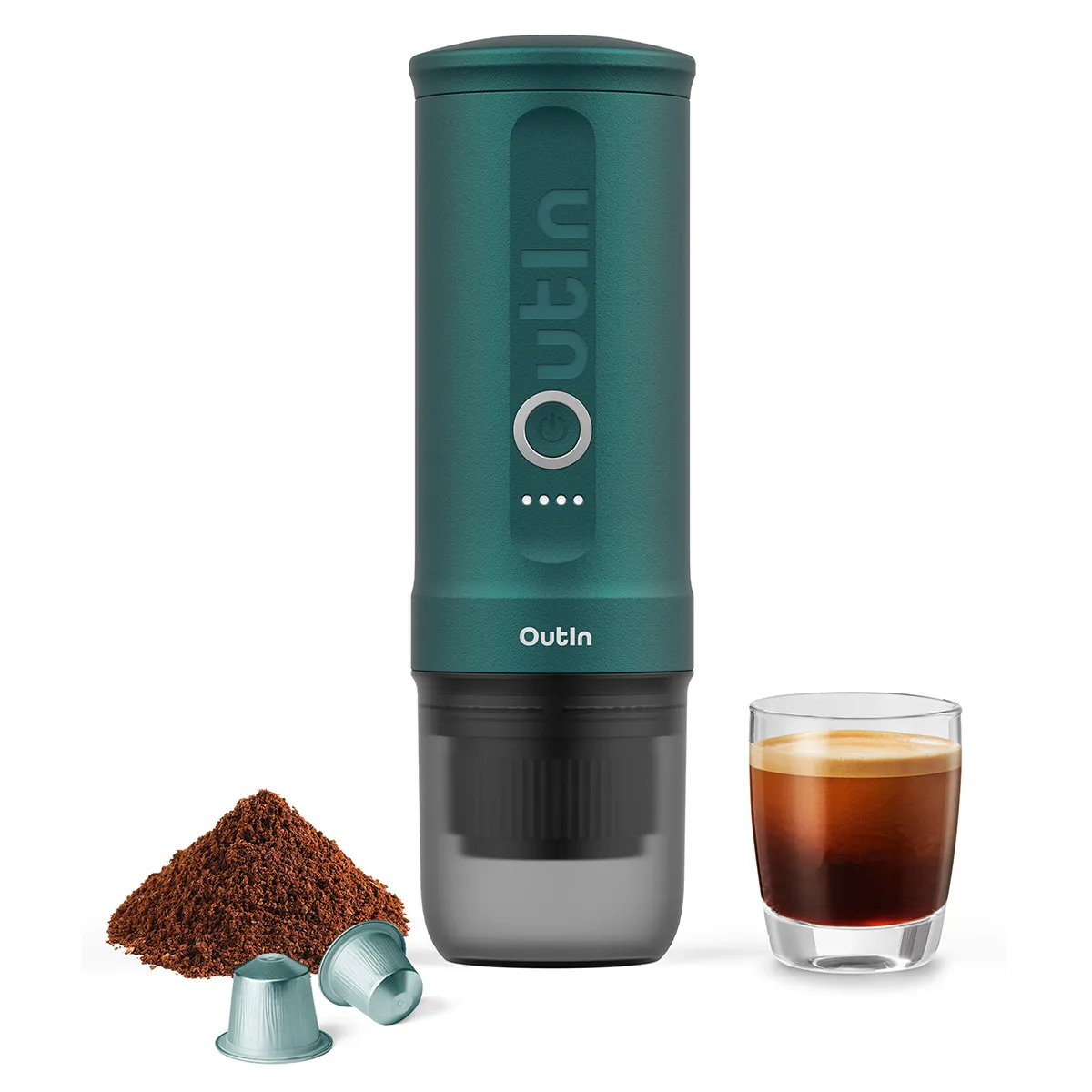 Cafetière portable OUTIN Teal Nano Electric OTEM-01-Teal