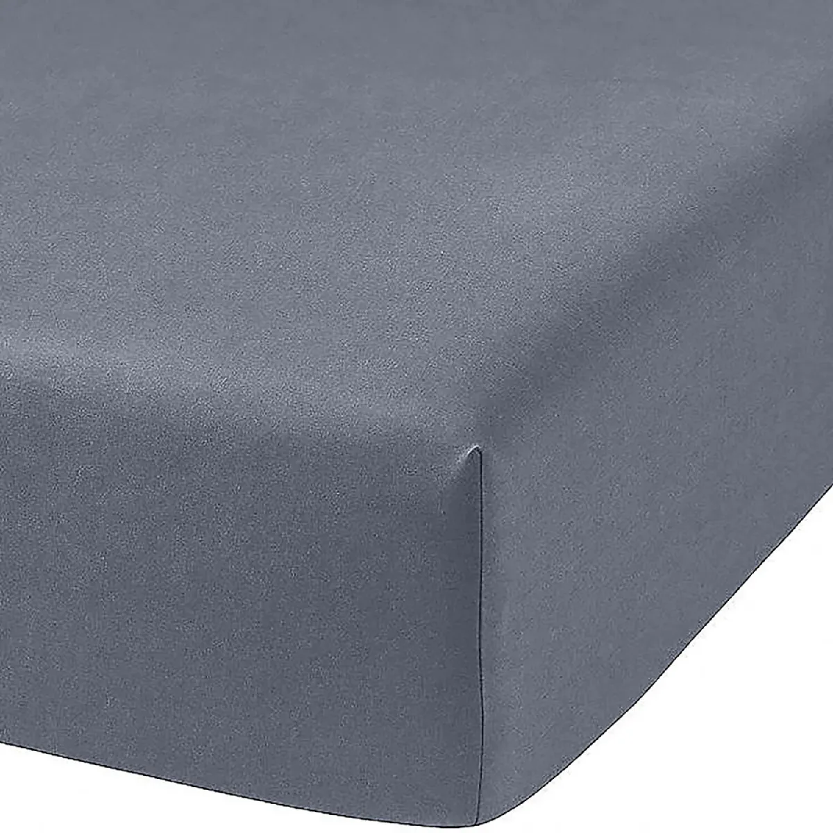 HOME COLLECTION Drap housse 100% percale de coton, Mura