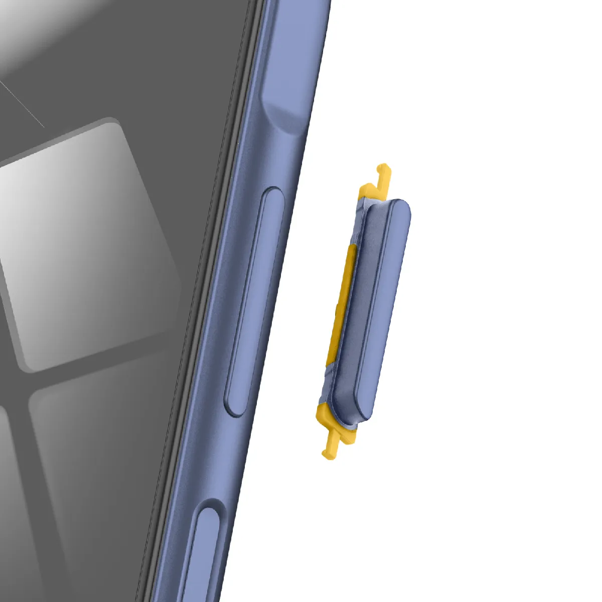 Samsung Bleu Bouton Volume De Remplacement Pour Galaxy A15 5G Service Pack Nuit