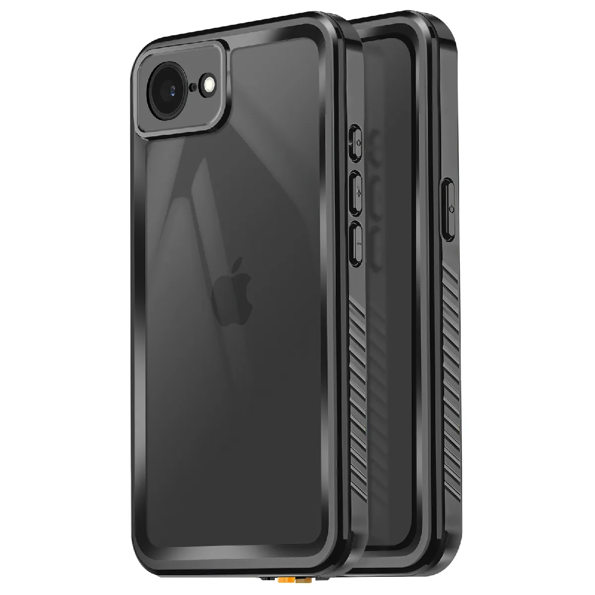 REDPEPPER Coque Int&eacute;grale pour iPhone 17e Etanche IP68 avec Dragonne Assortie  Noir