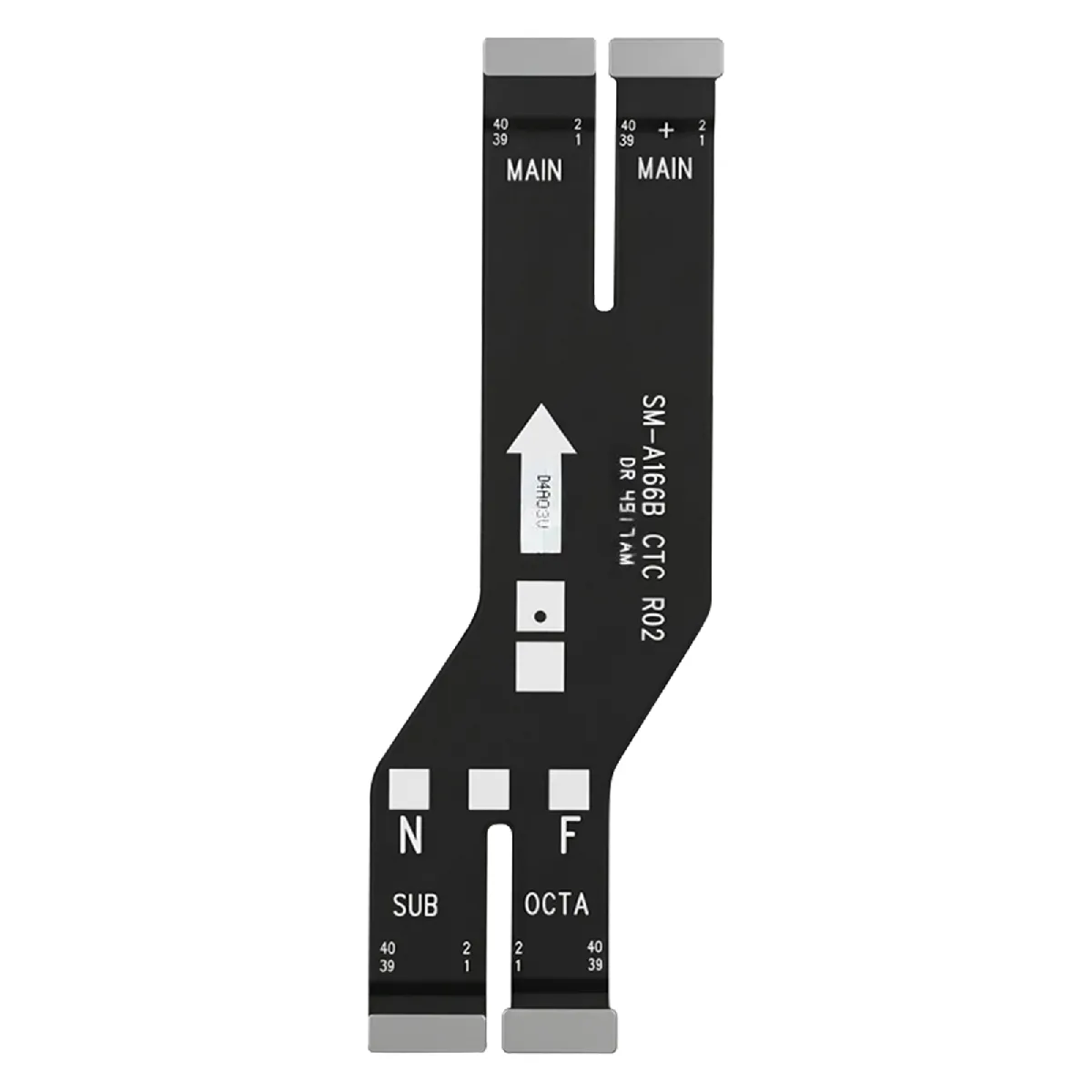 Clappio - Nappe de Liaison Carte Mère - Compatible Galaxy A16 - A17 - 4G - Image 2
