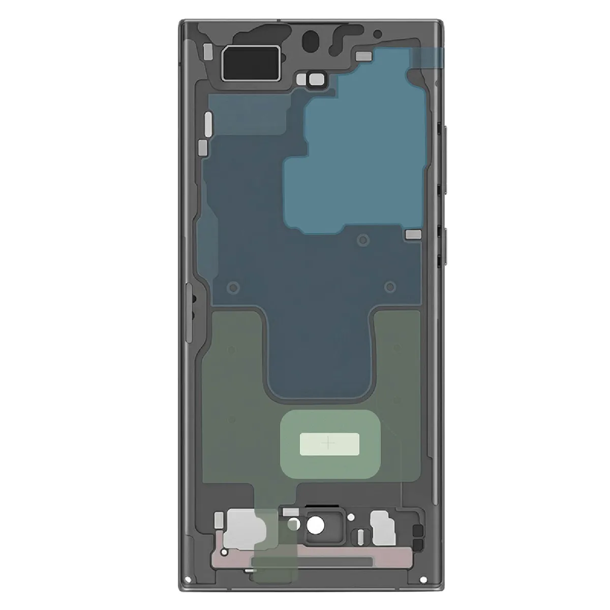 Samsung Châssis Central de Remplacement pour Galaxy S23 Ultra Service Pack