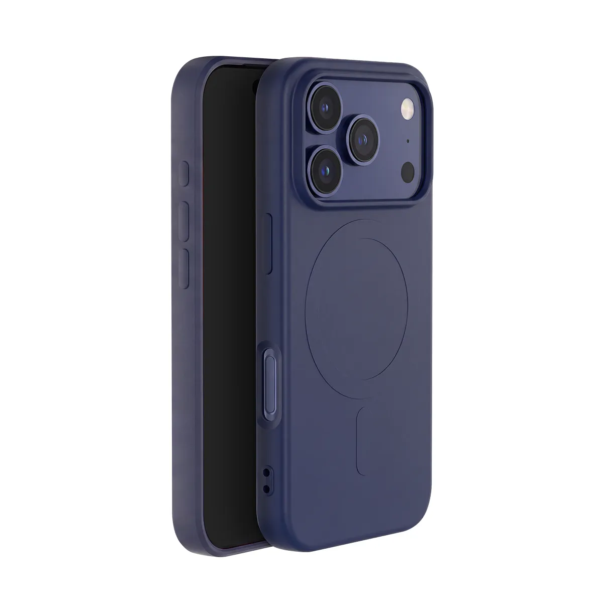 Bigben Connected Bleu Coque Magsafe Pour Iphone 17 Pro Silicone Ciel Bigben - Neuf - Image 3