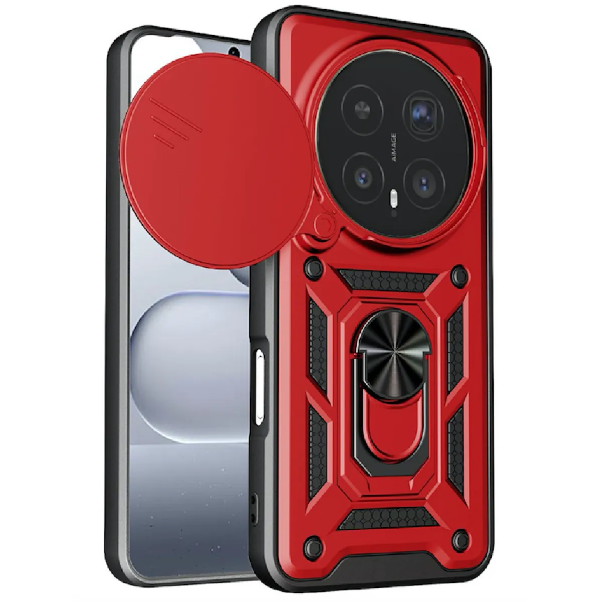 Htdmobiles Rouge Coque Rigide Antichoc Honor Magic 8 Pro 5G