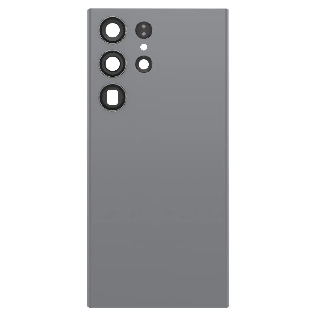 Avizar Gris Clappio Cache Batterie De Remplacement Pour Galaxy S23 Ultra Avec Adhésif Intégré