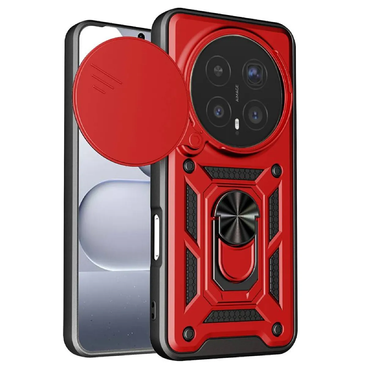 Htdmobiles Rouge Coque Rigide Antichoc Honor Magic 8 Pro 5G