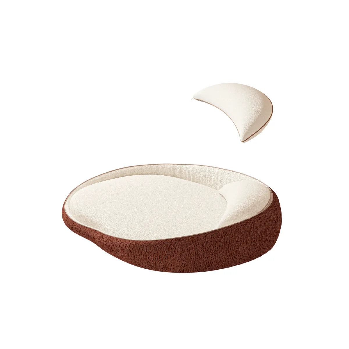 Lit pour chien extra large VERCART 110 x 81 x 25 cm - mousse haute densité