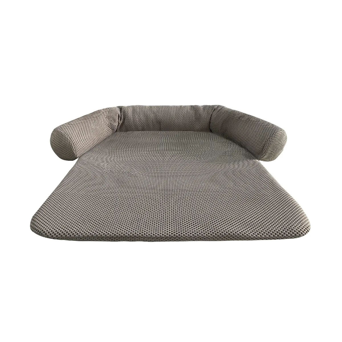 Matelas de canapé pour chien VERCART VH 110 x 105 cm gris