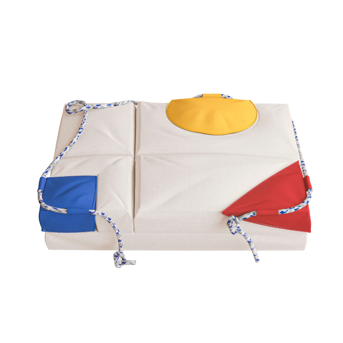 Tapis de reniflement VERCART HF pour chien, polyester Oxford, 80 x 60 x 16 cm