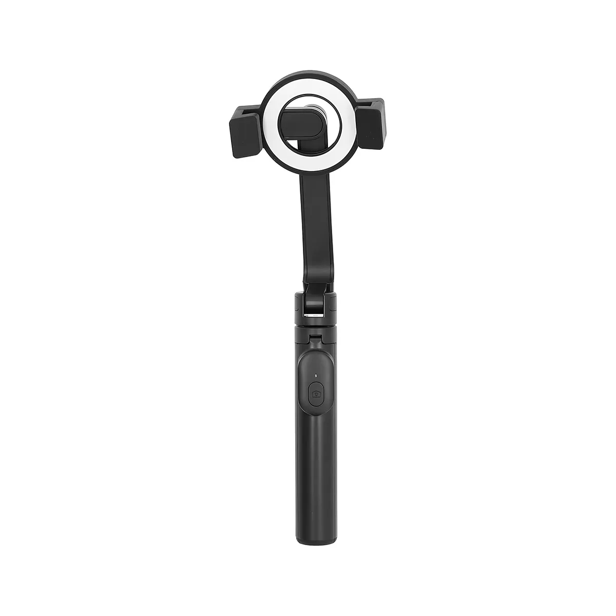 Nedis Noir Perche À Selfie 2-En-1 Magnétique Avec Trépied Bluetooth Et Télécommande 61 Cm