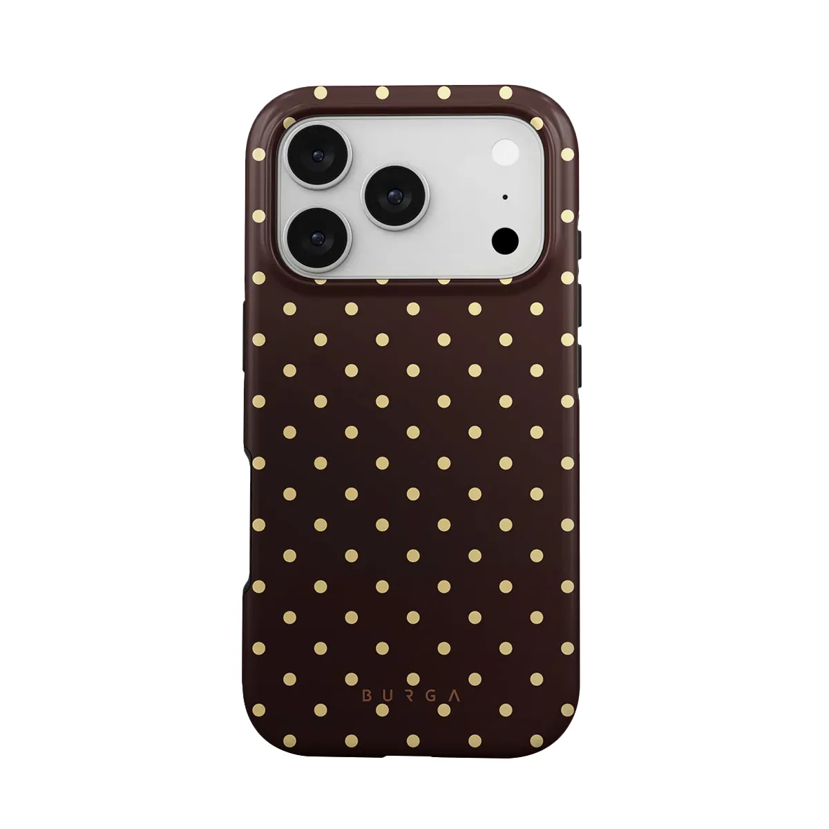 Burga Marron Coque Magsafe Iphone 17 Pro Foncé