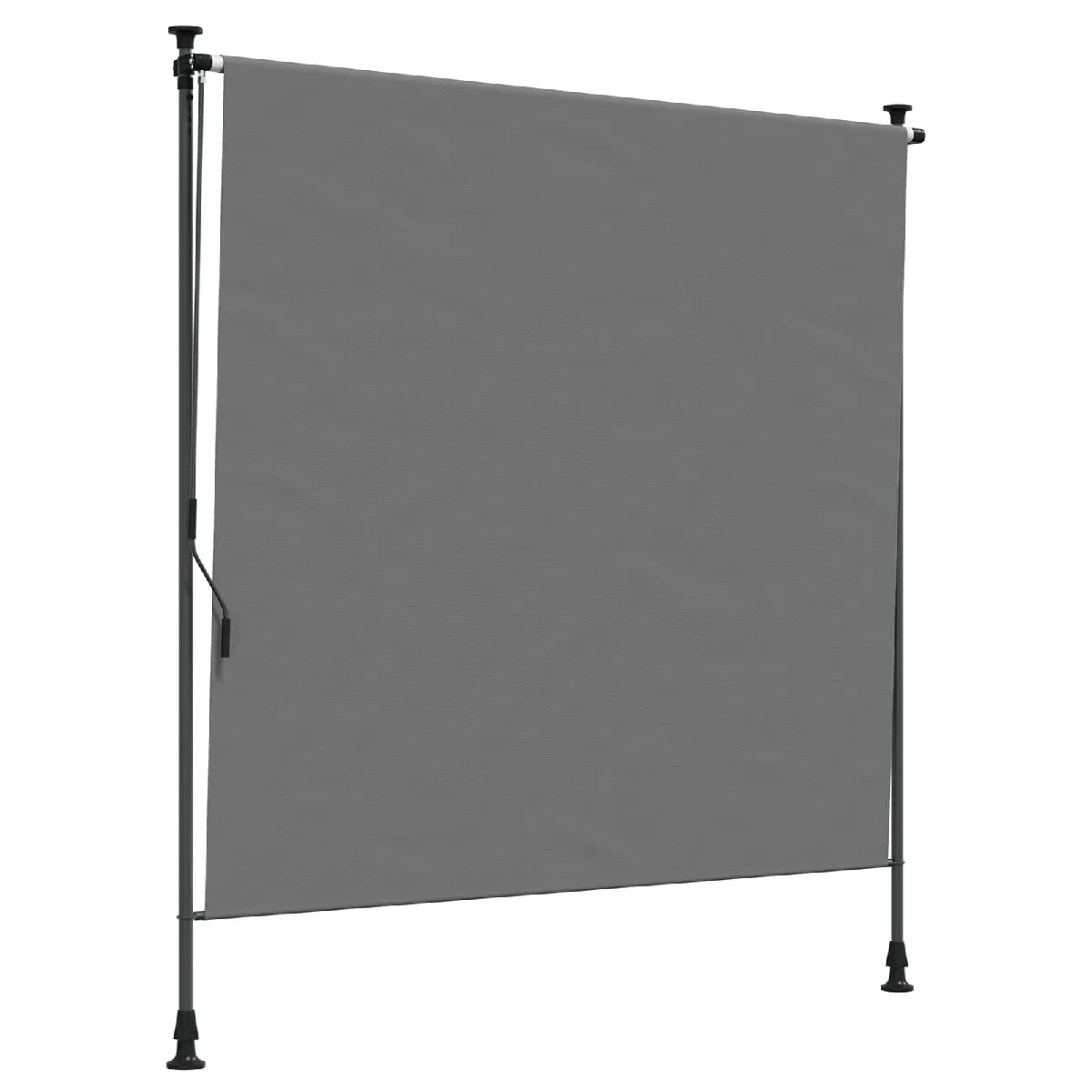 Vidaxl Store Roulant Extérieur Gris clair 100 x 270 cm